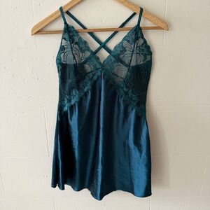 Teal Green Lingerie Dress